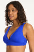 Sea Level Scalloped Longline Tri